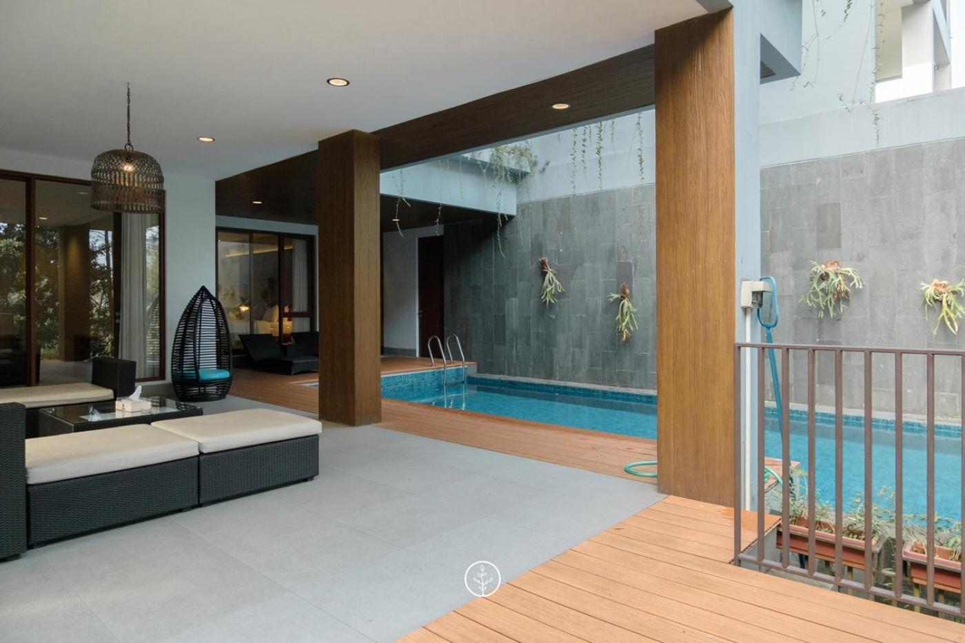 Asmaya Hill View Villa 7 Bedrooms With A Private Swimming Pool บันดุง ภายนอก รูปภาพ